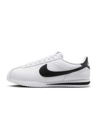 Nike cortez mens white and black hotsell